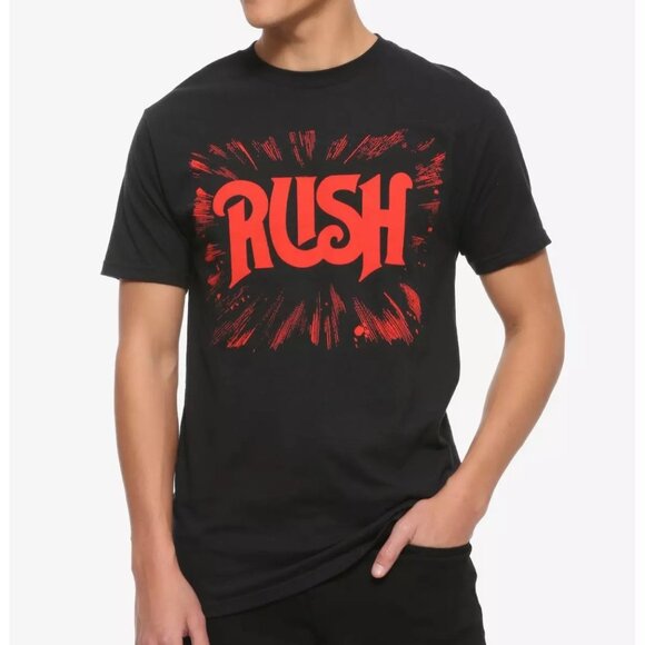Rush Sunburst Graphic T-Shirt Band Tee - Picture 1 of 3